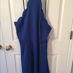 Blue party dress